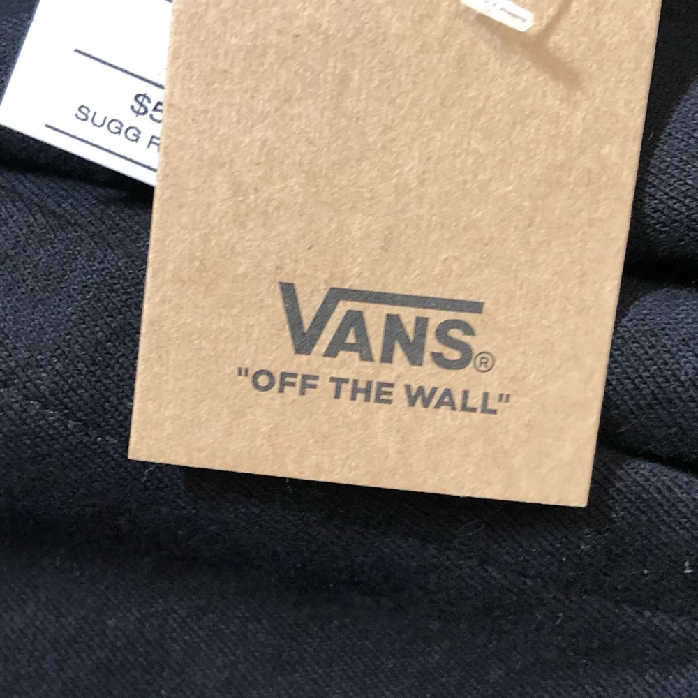 Vans Black Oval Teen Hoodie Sz M - Picture 9 of 10